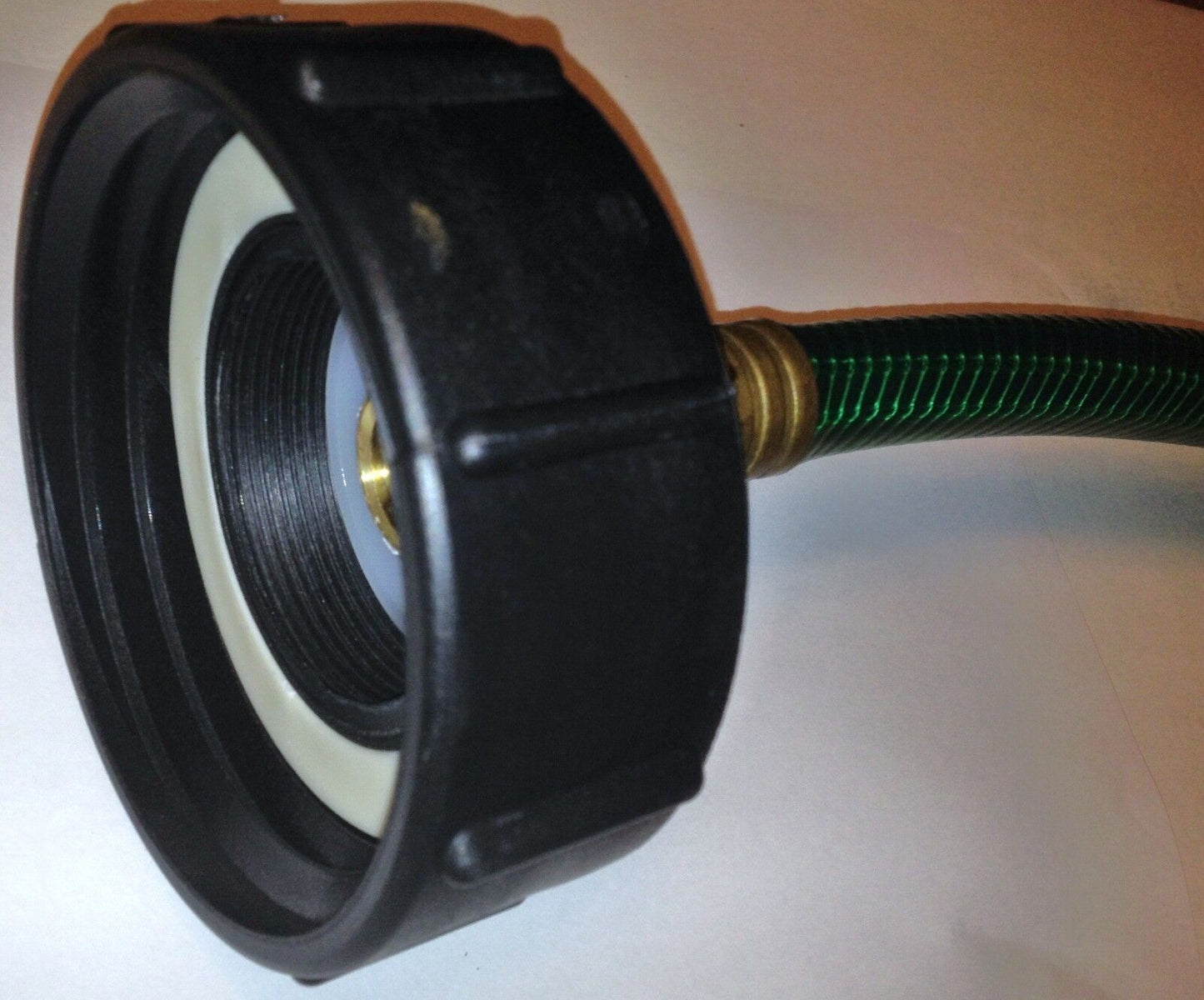 4in Coarse x Garden Hose, Brass