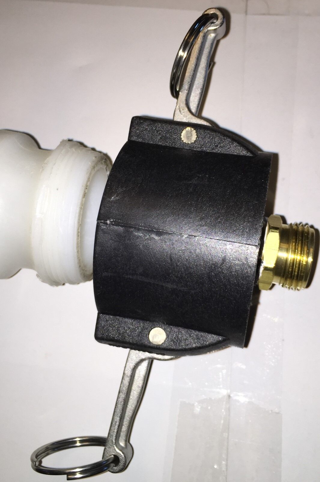 2in Camlock x Garden Hose, Brass