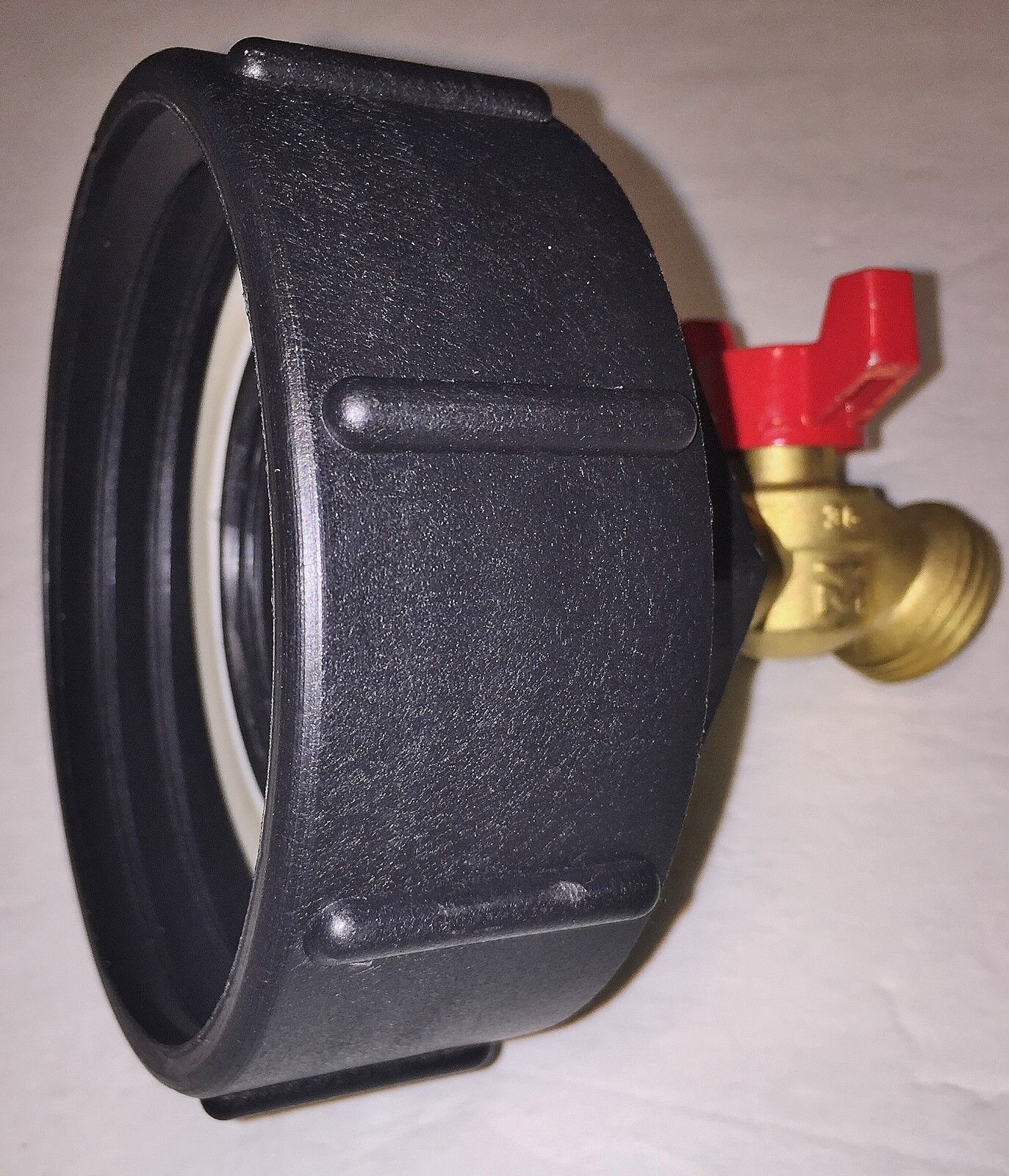 4in Coarse x Hose Bibb, Brass