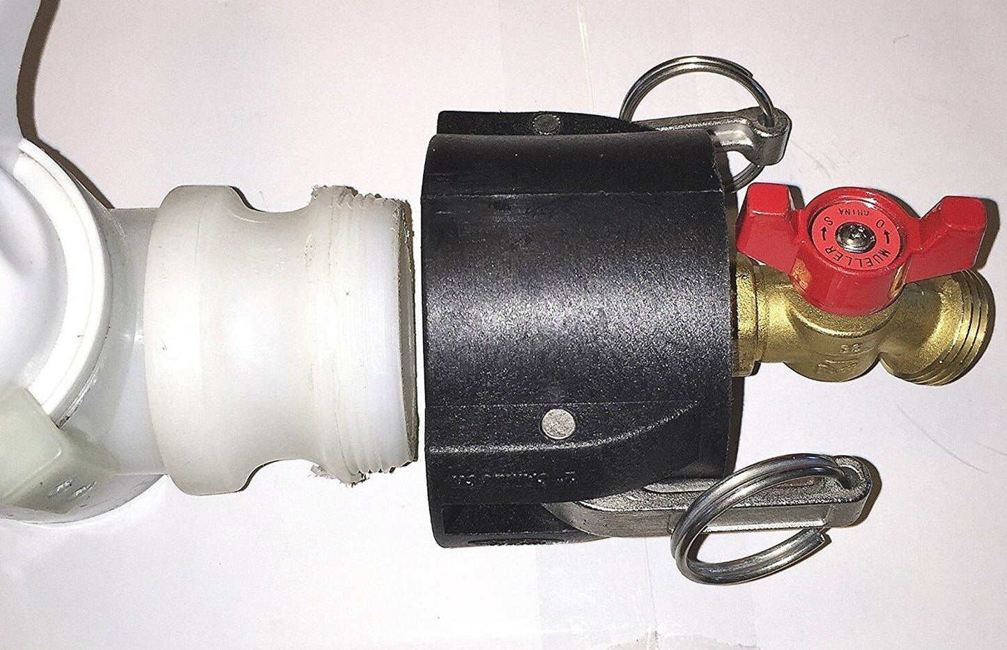 2in Camlock x Hose Bibb, Brass