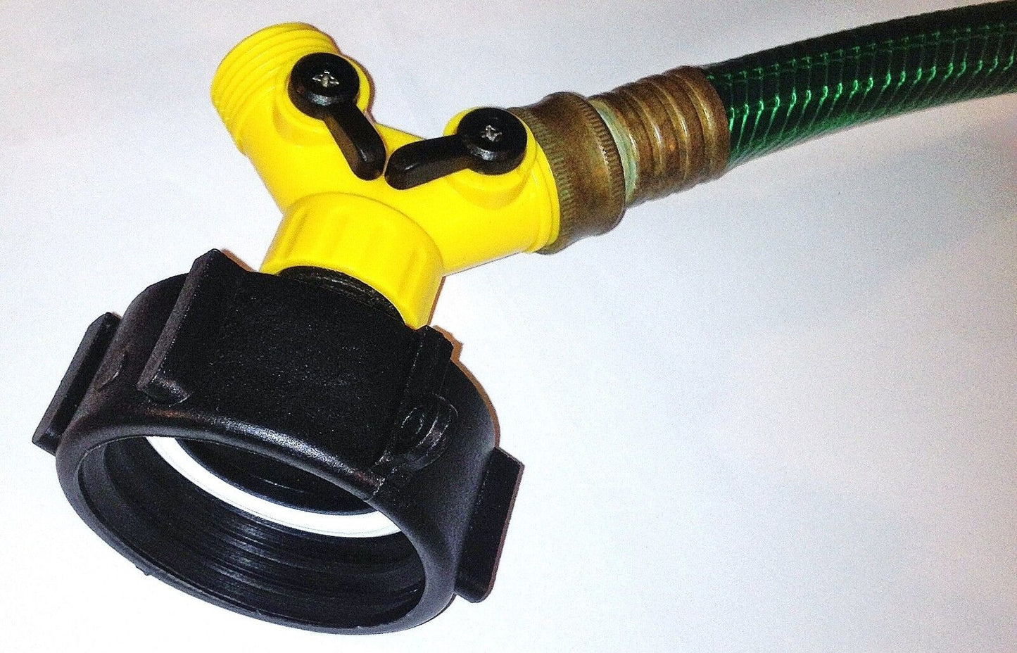 2in Coarse x Garden Hose Splitter