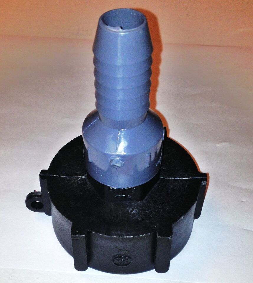 2in Coarse x 3/4in Hose Barb