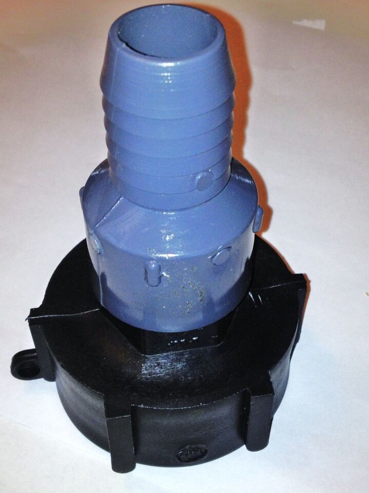 2in Coarse x 1in Hose Barb