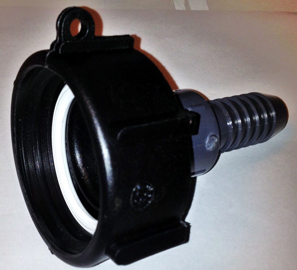 2in Coarse x 3/4in Hose Barb
