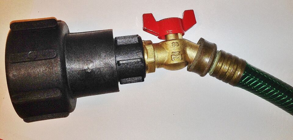 2in Fine NPS x Hose Bibb, Brass, Swivel