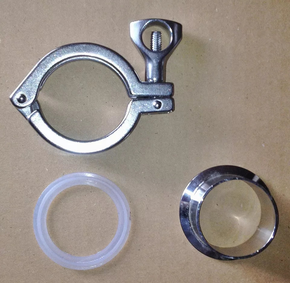 2in Tri-Clamp, Stainless Steel, Gasket Still Kit