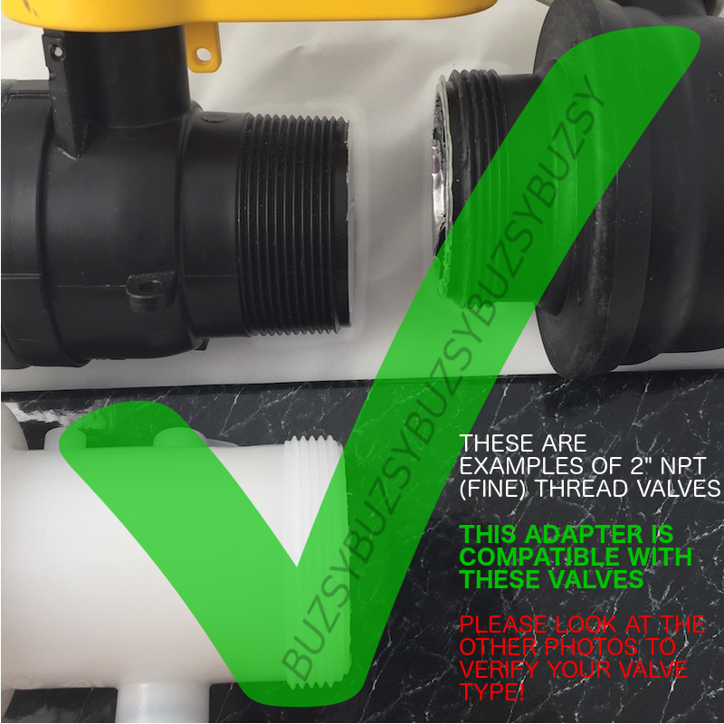 2in Fine NPT x Garden Hose Shutoff