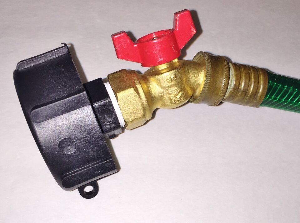 2in Fine NPS x Faucet Valve, Brass